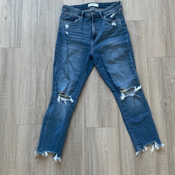 Abercrombie & Fitch Denim - Abercrombie & Fitch Super Skinny Ankle High Rise Jean Size 28